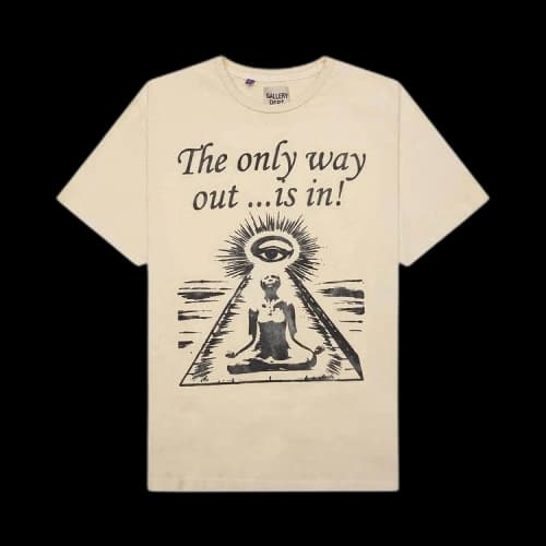 Gallery Dept. Only Way Out Tee 'Antique White'