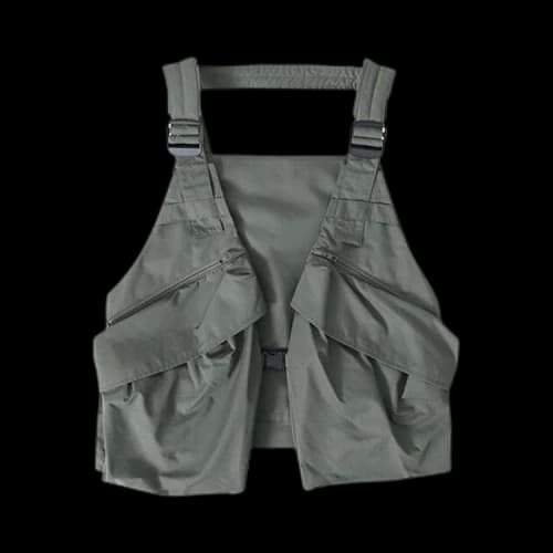 Lemaire Multipocket Gilet 'Ash Grey'