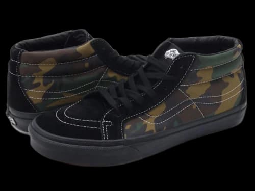 Vans Supreme x Sk8-Mid Reissue 'Woodland Camo'