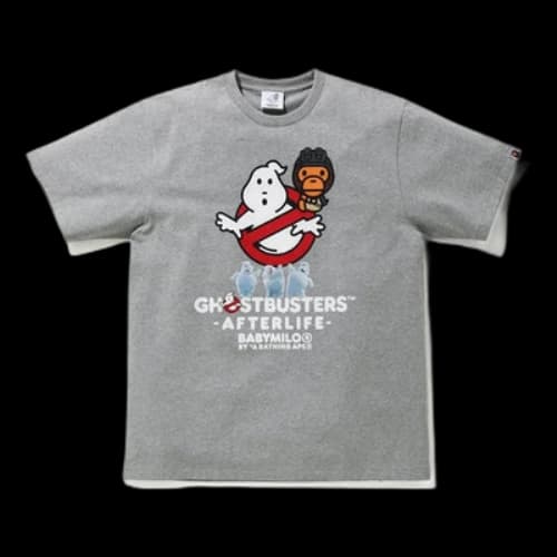 BAPE A Bathing Ape x Ghostbusters Baby Milo 2 T-shirt 'Grey'