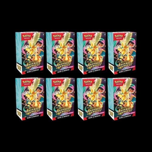 Pokémon Mega Evolution: Ascended Heroes Booster Bundle 8x Lot