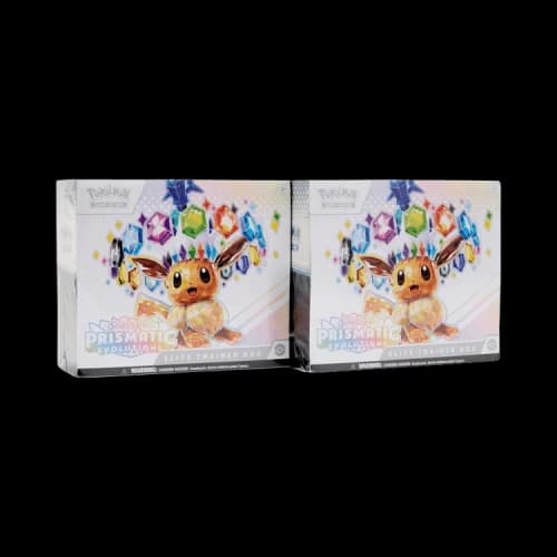 Pokémon Scarlet & Violet Prismatic Evolutions Elite Trainer Box 2x Lot