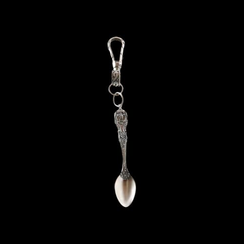 Enfants Riches Déprimés Spoon Keychain 'Antique Silver'