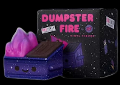 100% Soft Dumpster Fire Galaxy Edition (Box Lunch Exclusive) Vinyl Figure