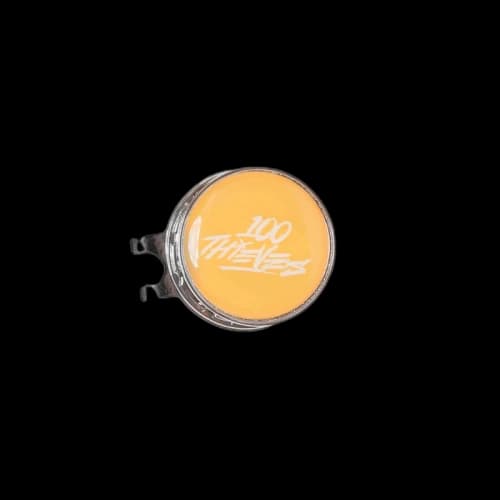 100 Thieves Country Club Ball Marker Yellow