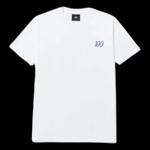 100 Thieves Country Club Flags Pocket T-Shirt White