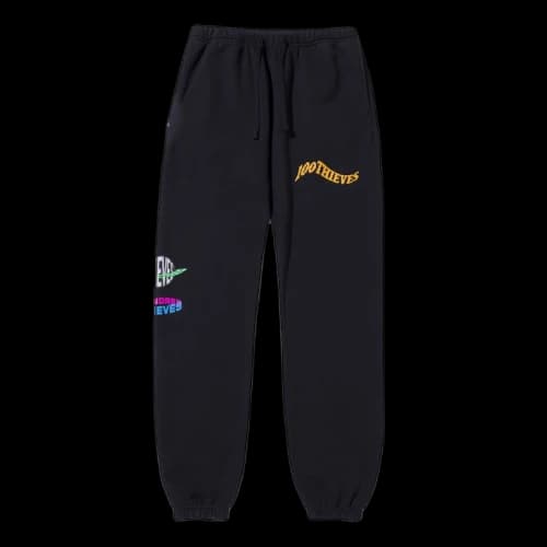100 Thieves International Fleece Sweatpants Black