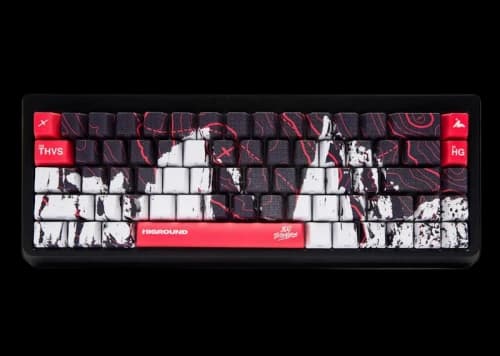 100 Thieves x Higround Summit 65 Onyx Keyboard Black/Red