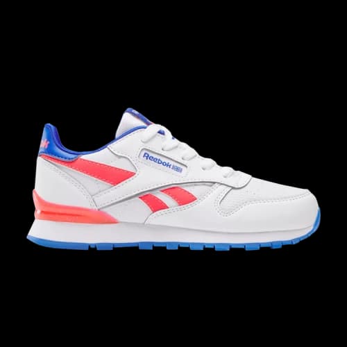 Reebok Classic Leather Step 'n' Flash Little Kid 'White Neon Cherry'