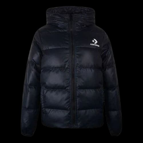 Converse Down Fill Puffer Jacket 'Black' (Women's)