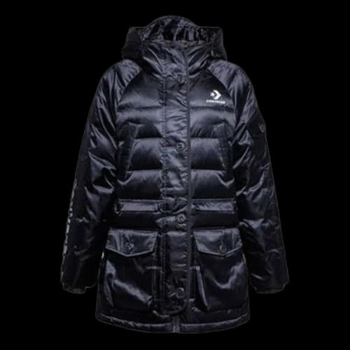 Converse Iridescent Sideline Down Fill Jacket 'Black' (Women's)