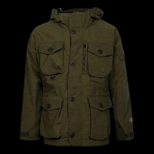 Converse 2L Printed Utility Jacket 'Olive Green'