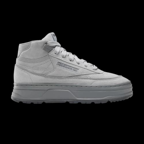 Reebok Club C Geo Mid 'Pure Grey' (Women's)