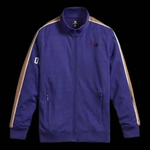 Converse x CLOT Unisex Stand Collar Jacket Purple