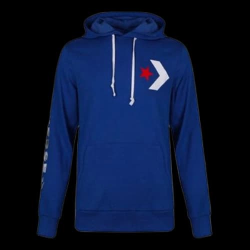 Converse Large Logo Star Chevron Hoodie 'Blue'
