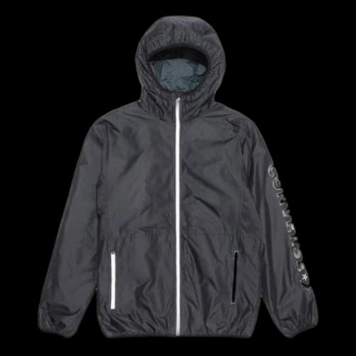 Converse Wordmark Windproof Light Jacket 'Black'