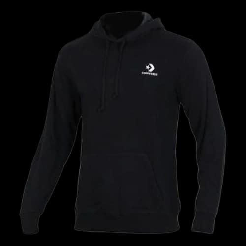 Converse Star Chevron Embroidered Pullover Sweatshirt 'Black'