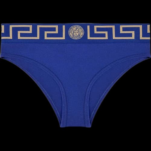 Versace Greca Border Briefs 'Bluette'