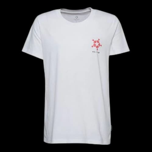 Converse GRAPHIC TEE Sports Short Sleeve White (Women's)