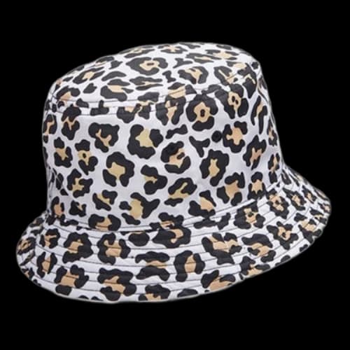 Converse Leopard Printed Reversible Bucket Hat 'White'