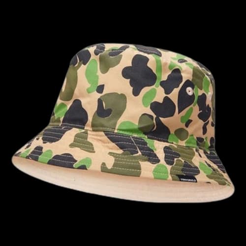 Converse Reversible Camo Bucket Hat 'Camo Green'