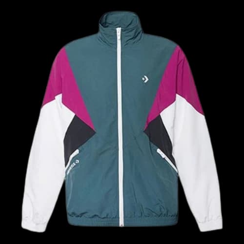 Converse Men's Classic Contrast Jacket Green