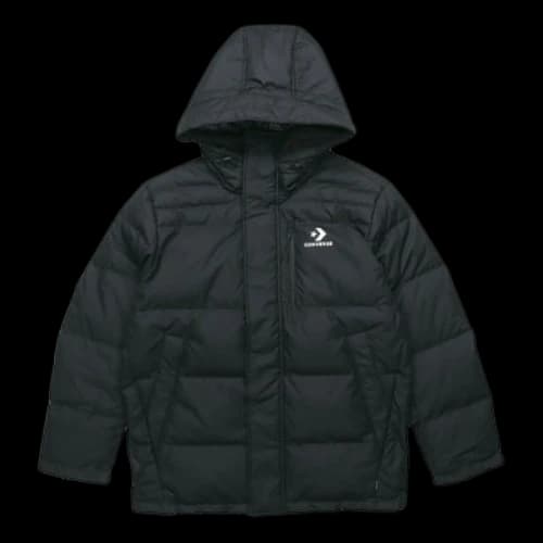 Converse Outdoor With Down Feather Jacket Black