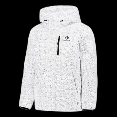Converse Down Fill Puffer AOP Jacket 'White'