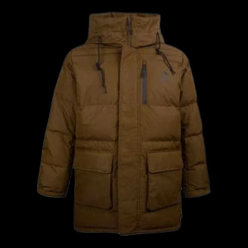 Converse Mid-Length Down Fill Puffer Jacket 'Olive Green'