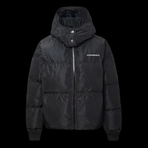 Converse Down Oversized Puffer Jacket 'Black'