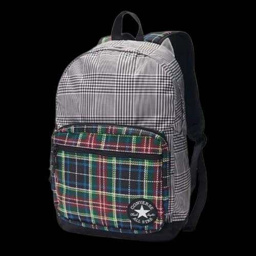 Converse Go 2 Patch Plaid Backpack 'Grey'