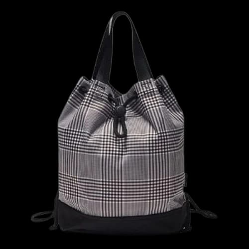 Converse Plaid Bucket Bag 'Grey'