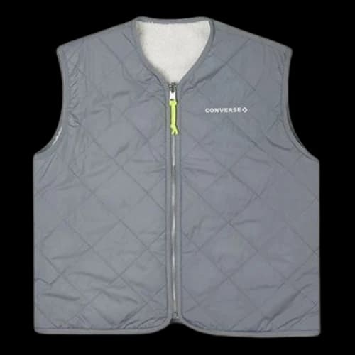 Converse Sherpa Reversible Vest 'Grey' (Women's)
