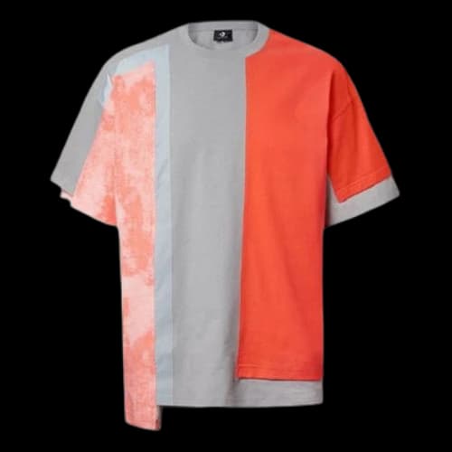 Converse x FCW Crossover Contrasting Colors Short Sleeve Red