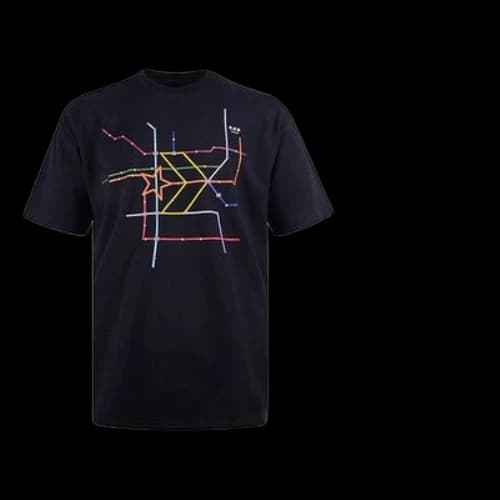 Converse Logo Printing Short Sleeve Black