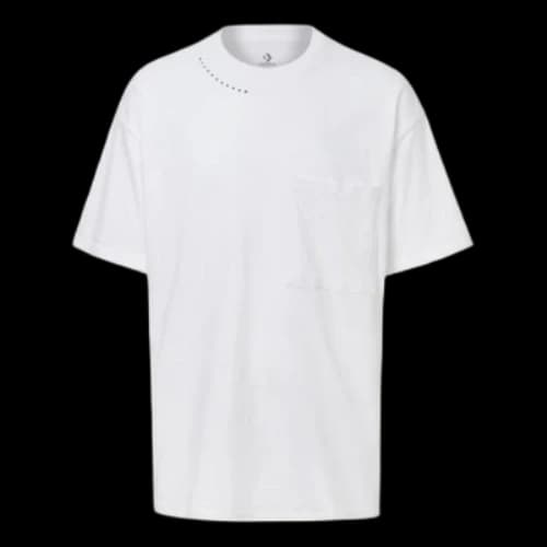 Converse FW20 Basic Round Neck Short Sleeve Couple Style 'White'