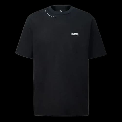 Converse Back Printing Short Sleeve Unisex Black