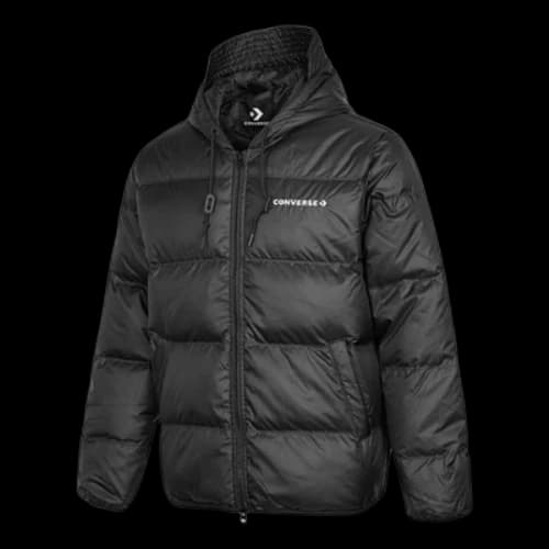 Converse Downfilled Hooded Jacket 'Black'