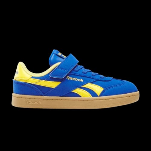 Reebok Smash Edge Elastic Lace & Top Strap Little Kid 'Optimum Blue Golden Haze'