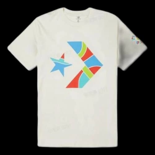 Converse Peace & Unity Cotton Jersey T-Shirt 'Egret'