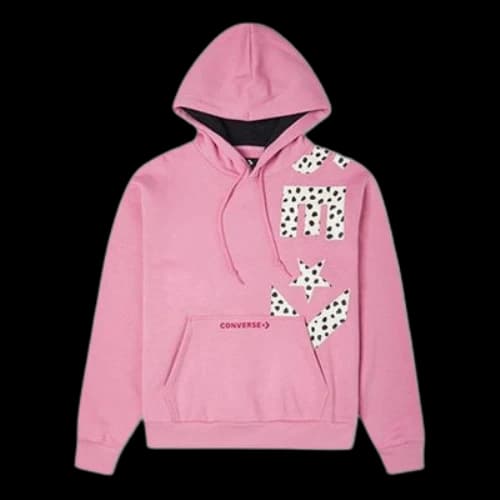Converse Heritage Animal Print Pullover Hoodie 'Magic Flamingo' (Women's)