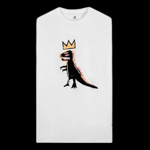 Converse x Basquiat Pez Dispenser T-Shirt 'White'