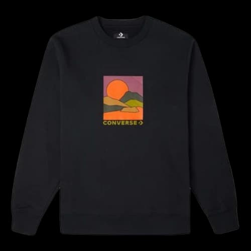 Converse Hybrid World Graphic T-Shirt 'Black'