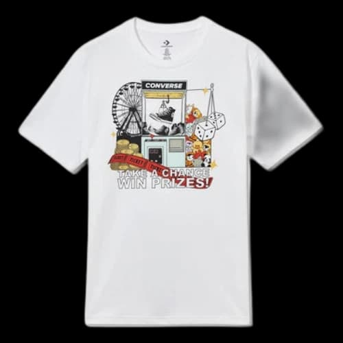 Converse Claw Machine Graphic Tee 'White'