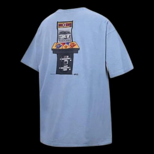 Converse Level Up T-Shirt 'Light Blue'