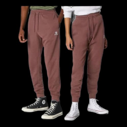 Converse Go-To Embroidered Star Chevron Standard Fit Sweatpants 'Brown'