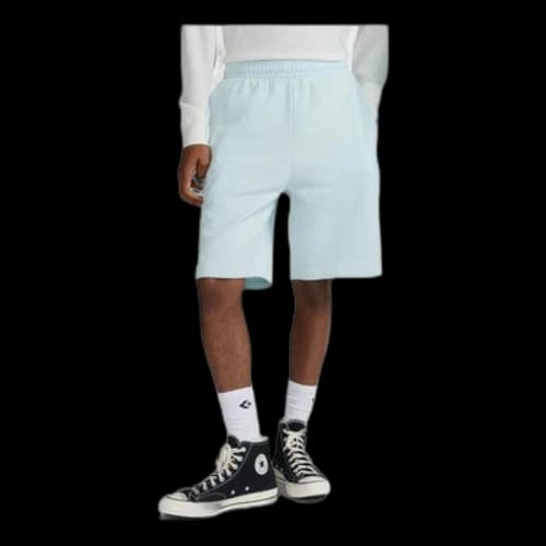 Converse Go-To Embroidered Star Chevron Standard Fit Fleece Short 'Light Blue'