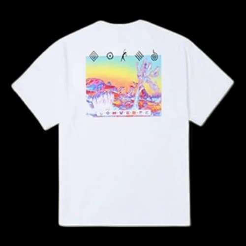 Converse Inverted Desert Graphic T-Shirt 'White'