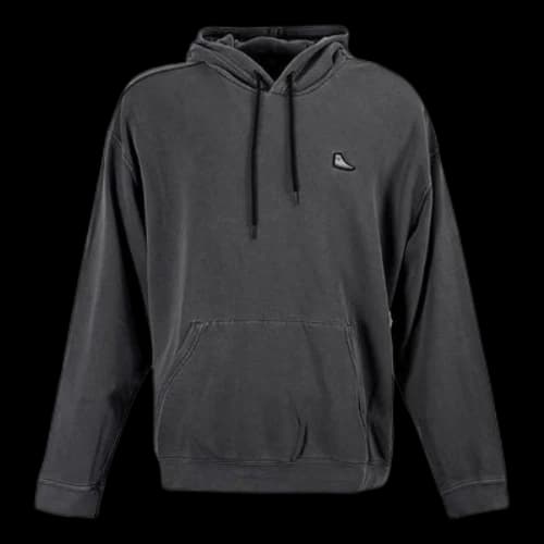 Converse Go-To Chuck Taylor Sneaker Patch Loose Fit Hoodie 'Black'