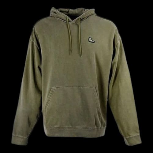 Converse Go-To Chuck Taylor Sneaker Patch Loose Fit Hoodie 'Olive Green'